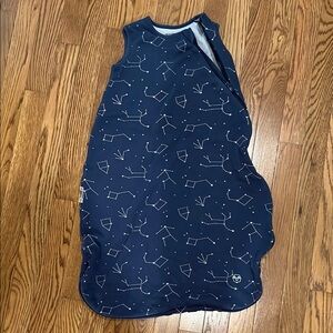 Woolino Navy Blue Constellation Kids Sack